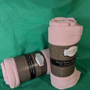 Fleece blanket (Pink)